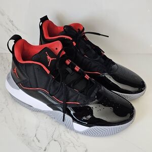 Jordan Stay Loyal Men's 11 Black Red White New In Box No Lid